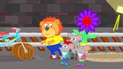 انیمیشن خانواده شیر قسمت 24 - lion family